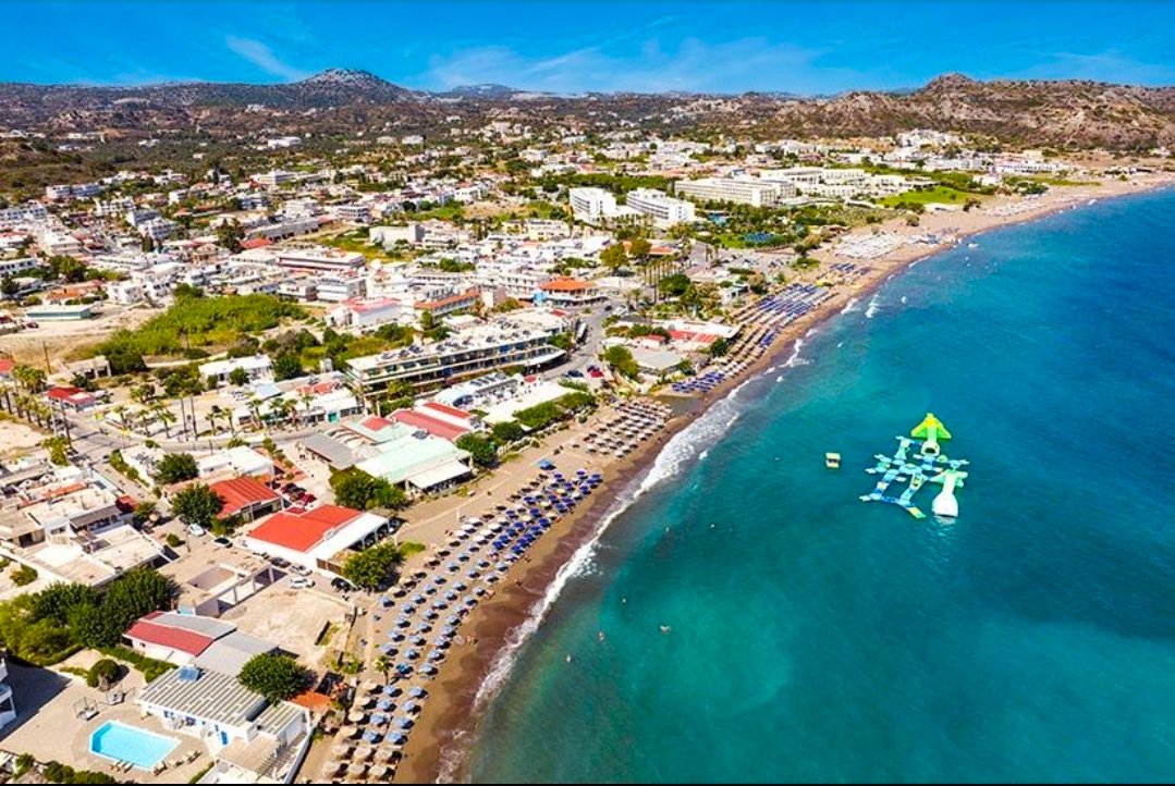 Faliraki Main Beach